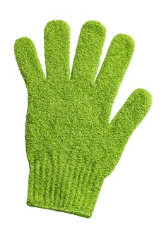 Перчатка для душа Samba del Rio зеленая