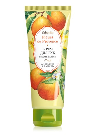 Крем для рук «Апельсин & ваниль» Fleurs de Provence