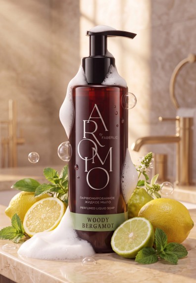 Парфюмированное жидкое мыло Woody Bergamot