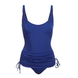 Сплошной купальник «Ориентал», цвет синий