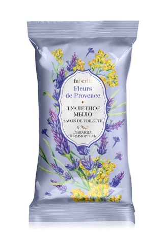 Туалетное мыло «Лаванда & иммортель» Fleurs de Provence