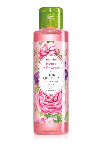 Гель для душа «Роза & фиалка» Fleurs de Provence