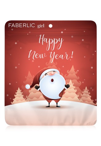 Новогодний набор трусиков для девочки, цвет красный, 3 шт.