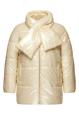 Куртка утеплённая стёганая, цвет бежевый