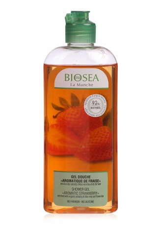 Гель для душа «Ароматная клубника» BIOSEA La Manche
