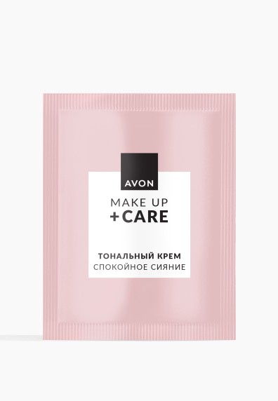 Пробник тонального крема «Спокойное сияние» Make up + Care
