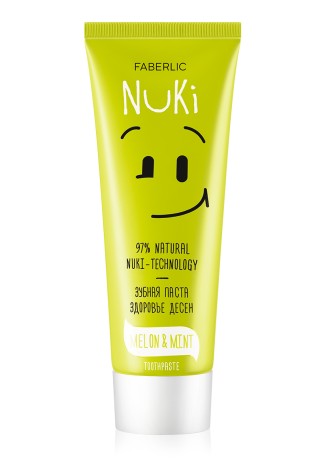 Зубная паста NUKI «Здоровье дёсен» без фтора