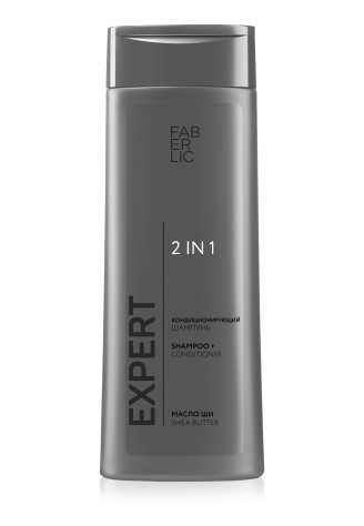 Шампунь-кондиционер 2 в 1 Expert hair, 400 мл