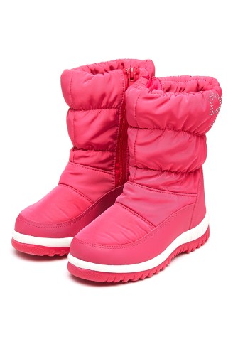 Дутики детские «София», цвет фуксия