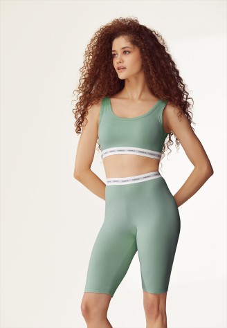 Бралетт, цвет фисташковый