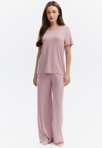 Брюки, цвет пыльная роза