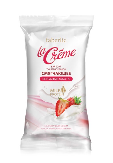 Туалетное мыло смягчающее «Бережная забота» La Creme