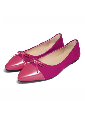 Балетки «Вояж», цвет фуксия