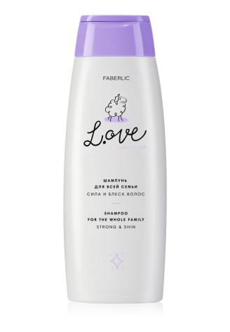 Шампунь «Сила и блеск волос» для всех типов волос L.OVE