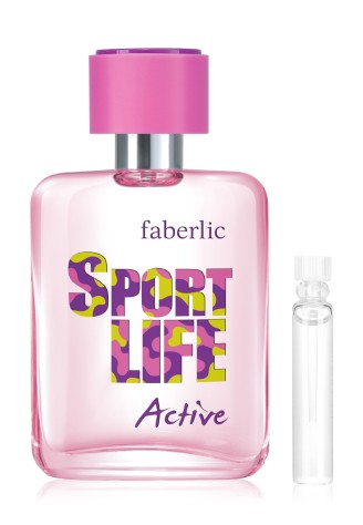 Пробник туалетной воды для женщин Sportlife Active