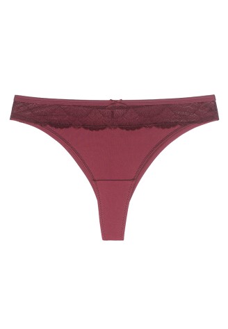 Трусы-танга Carina, цвет малиновый