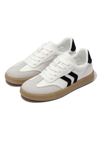 Женские кеды Style, цвет бело-черный