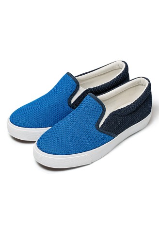 Слипоны для мальчиков Miko синие