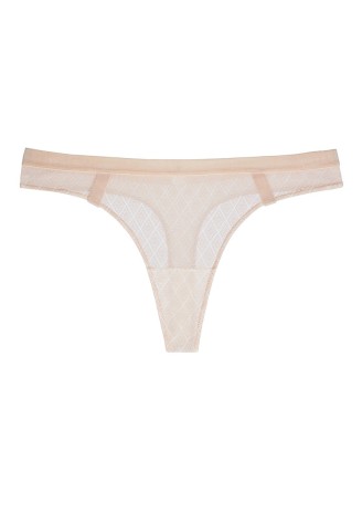 Трусы-стринги «Орли» бежевые