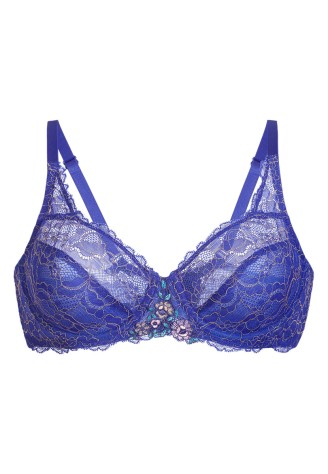 Бюстгальтер на косточках «Ивэт» фиолетовый