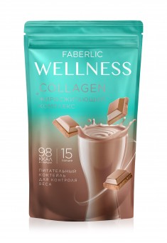 Протеиновый коктейль с коллагеном и жиросжигающим комплексом Wellness, вкус «Шоколад»