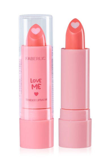 Бальзам-уход для губ с маслами миндаля и камелии Love Me Tender Lip Balm, тон «Люби меня нежно»