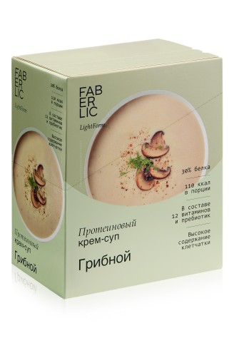 Протеиновый крем-суп «Грибной»