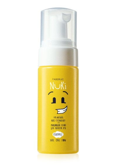 Очищающая пенка для полости рта Nuki