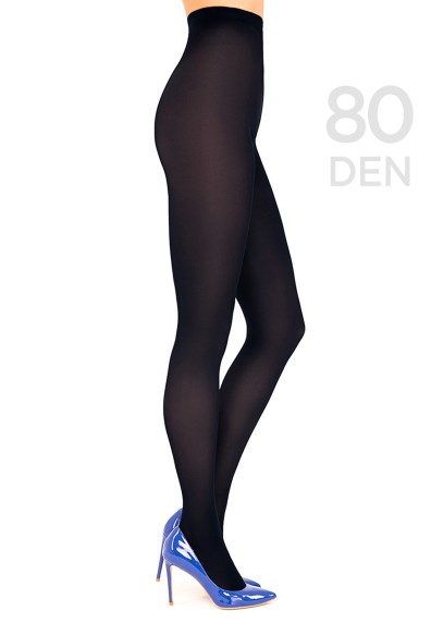 Колготки из микрофибры SI802, 80 den, синие