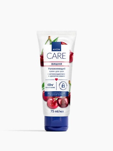 Крем для рук с антиоксидантами и ароматом вишни Avon Care