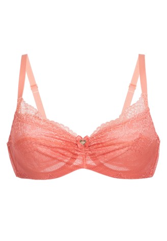 Бюстгальтер на косточках «Дантель» розовый