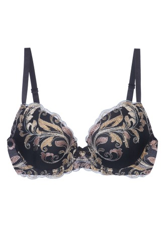 Бюстгальтер пуш-ап «Орсэ», черный