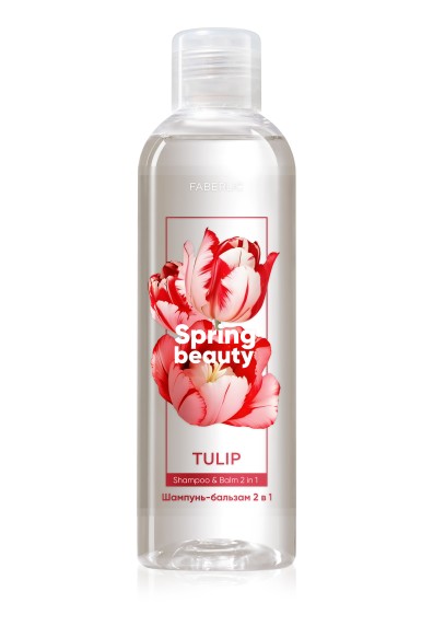 Шампунь-бальзам 2 в 1 «Тюльпан» Spring Beauty