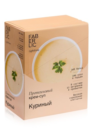 Протеиновый крем-суп «Куриный»