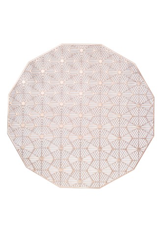 Подставка под посуду золотистая