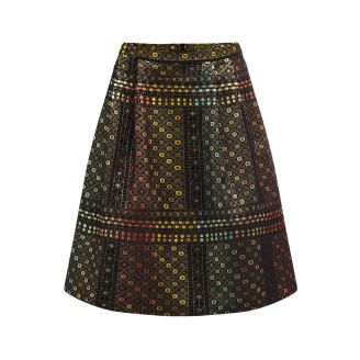 Юбка для женщины, цвет золотой