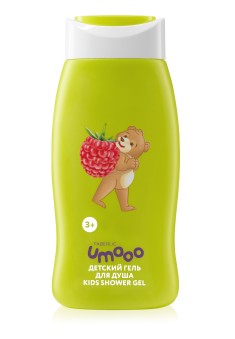Детский гель для душа «Малиновый мишка» Umooo 3+