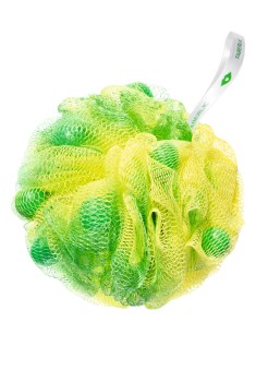 Мочалка с кусочками мыла «Грушевое парфе» Beauty Cafe