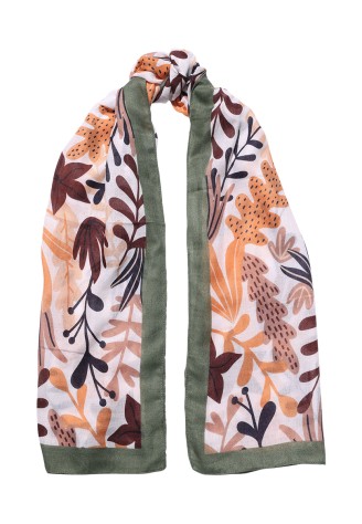 Палантин с растительным орнаментом