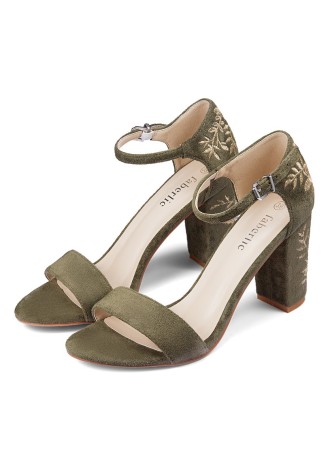 Босоножки «Вежеталь», цвет хаки