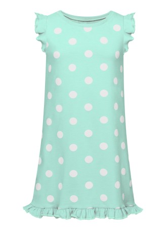 Ночная сорочка для девочки, цвет мятный