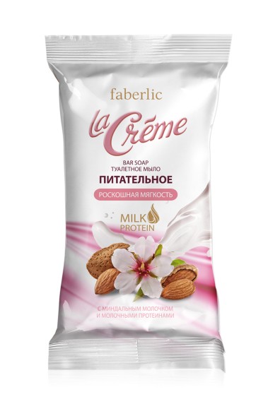 Туалетное мыло питательное «Роскошная мягкость» La Creme