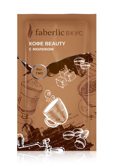 Напиток сухой растворимый «Кофе beauty с молоком»