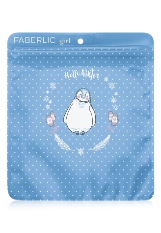 Набор трусиков для девочки «Волшебная зима», цвет голубой, 3 шт.