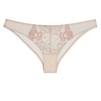 Трусы бразилиана «Версаль», цвет бежевый