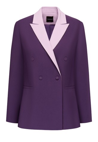 Жакет, цвет фиолетовый