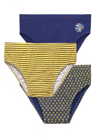 Набор трусиков-слипов для мальчика «Морское путешествие», 3 шт.