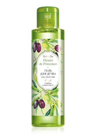 Гель для душа «Олива & бергамот» Fleurs de Provence