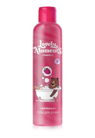 Детский гель для душа «Малиновые мишки» Lovely moments