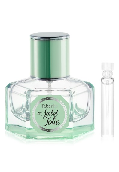 Пробник парфюмерной воды для женщин faberlic #Sorbet Jolie